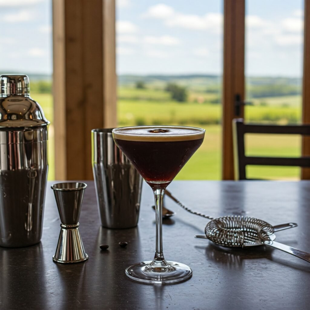 Espresso Martini made at home